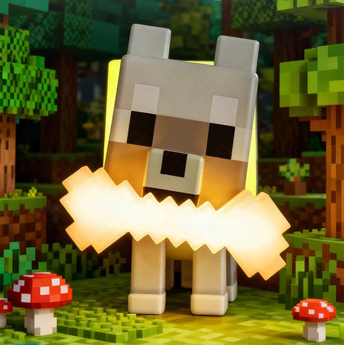 Cubernix™ Pixel Wolf Nachtlampe